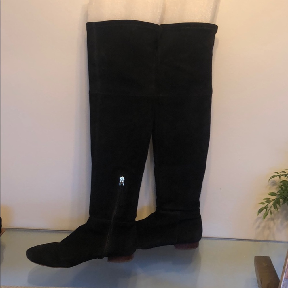 Vince Camuto over the knee black boots